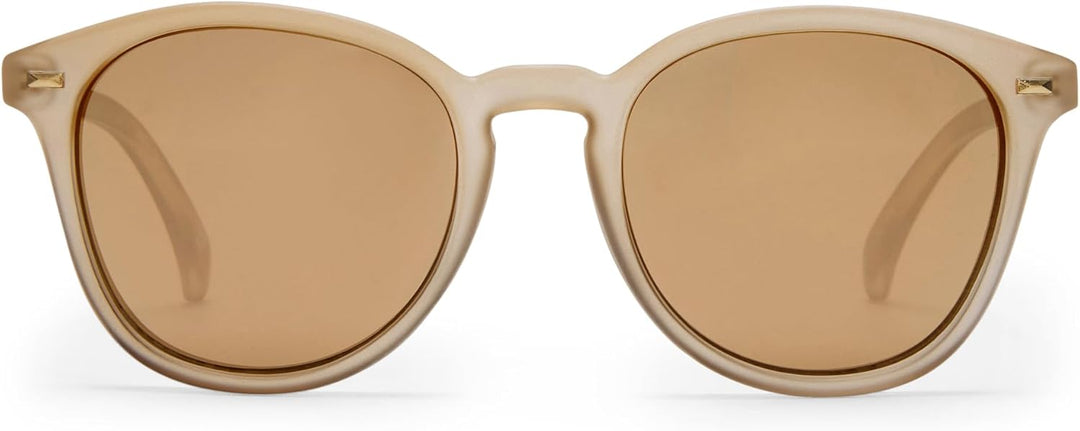 Le Specs BANDWAGON - Sonnenbrille für Damen und Herren Runde Rahmenform mit UV-Schutz Einheitsgrösse