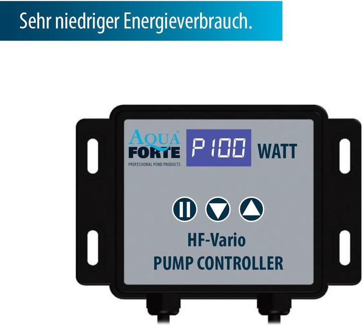 AquaForte HighFlow Vario-S 25.000 Teichpumpe, 30-130 Watt, Maximale Fördermenge 25 m3/Stunde, Förder