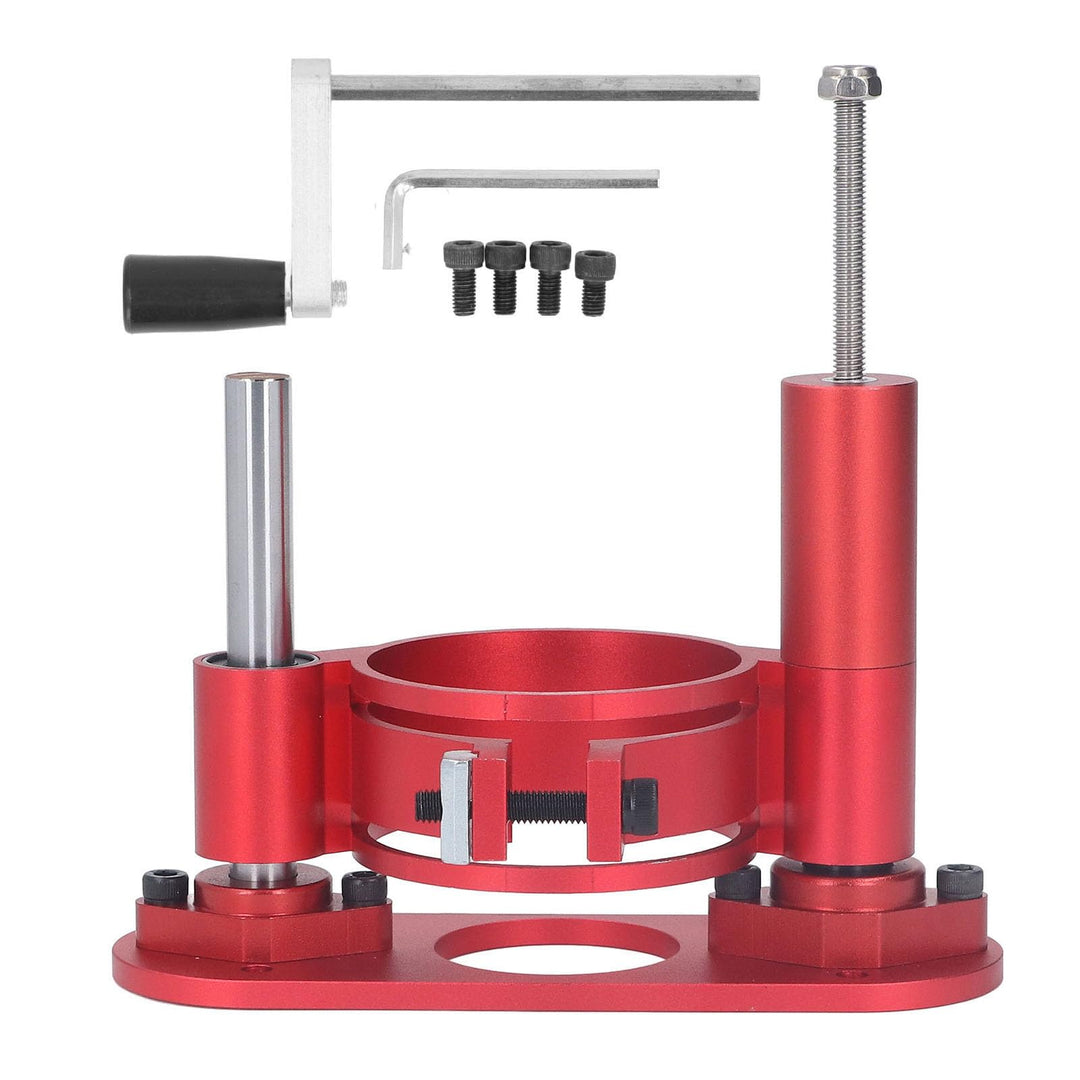 Router-Lift-Basis, Router Lift Kit, Router Werkzeug mit Sechskantschlüssel, Elektro Router Tisch Ein