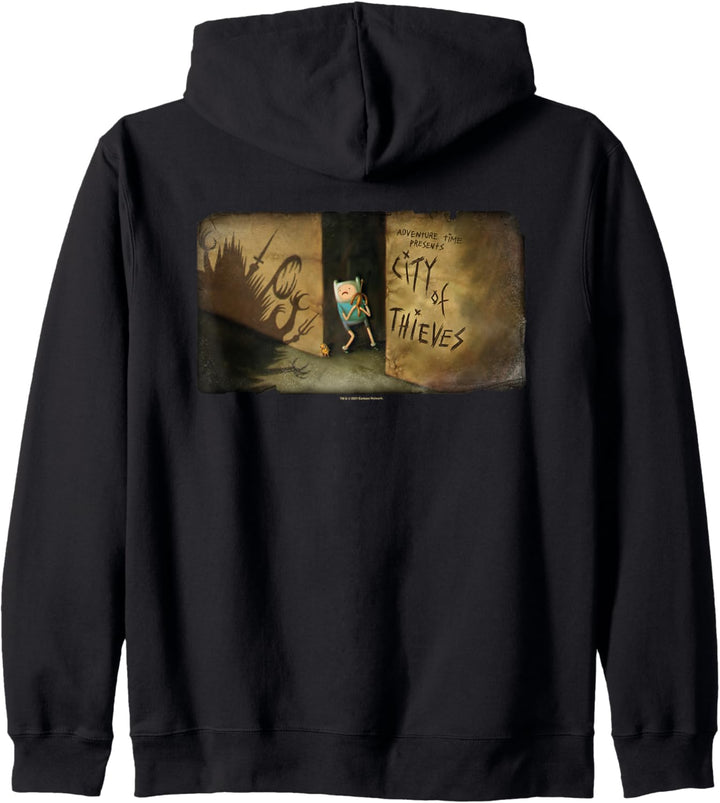 Adventure Time City of Thieves Card Kapuzenjacke
