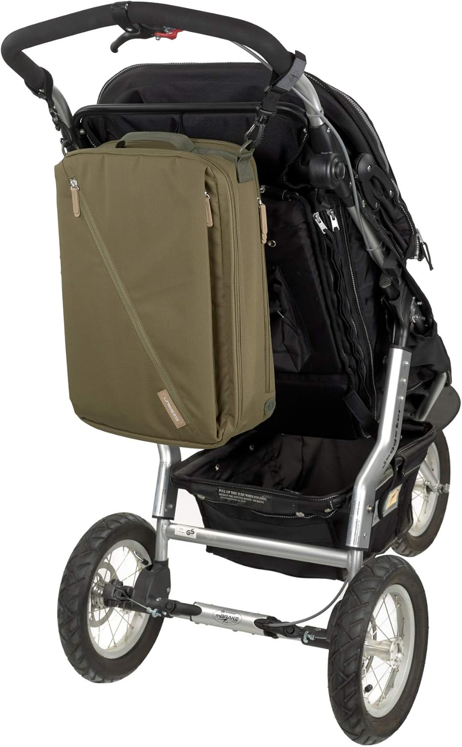 LÄSSIG Baby Wickelrucksack mit Wickelunterlage, Kinderwagenbefestigung, Flaschenwärmer wasserabweise