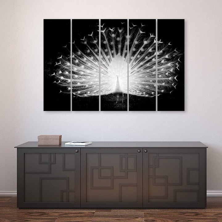 Feeby. Leinwandbild - 5 Teile - Bilder, Wand Bild, Wandbilder, Kunstdruck XXL, 5-Teilig, Typ C, 150x