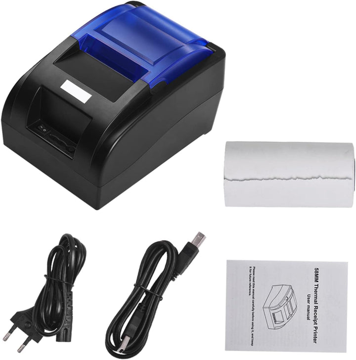 Bisofice HOIN Bondrucker 58-mm-Thermo-Bondrucker mit BT- und USB-Schnittstelle Hochgeschwindigkeits-