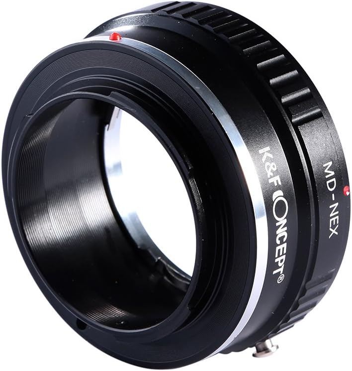K&F Concept MD-NEX Objektiv Adapterring Objektivadapter Objektiv Adapter e Mount für Minolta MD MC O