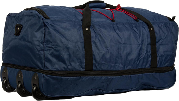 New Rebels Airmont Newark 130L Rollbarer Trolley Weekend Bag Blau, Blau
