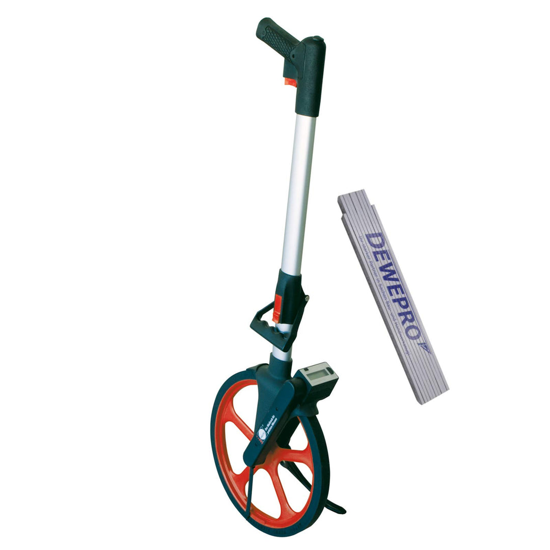 NEDO® Leichtmessrad DIGITAL inkl. DEWEPRO Zollstock 2m