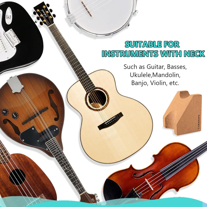 COENGWO Gitarren Halsstütze, Gitarre Halsstütze Cradle Saiteninstrument Nackenstütze Gitarrenbauer T