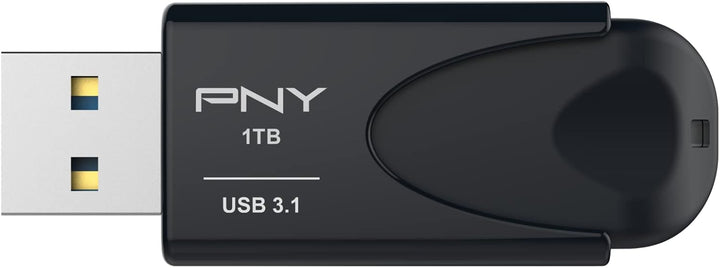 PNY Attaché 4 USB 3.1 Flash Laufwerk - 1TB, Schwarz 1 TB (Paquete de 1) Attaché 4 USB 3.1, 1 TB (Paq