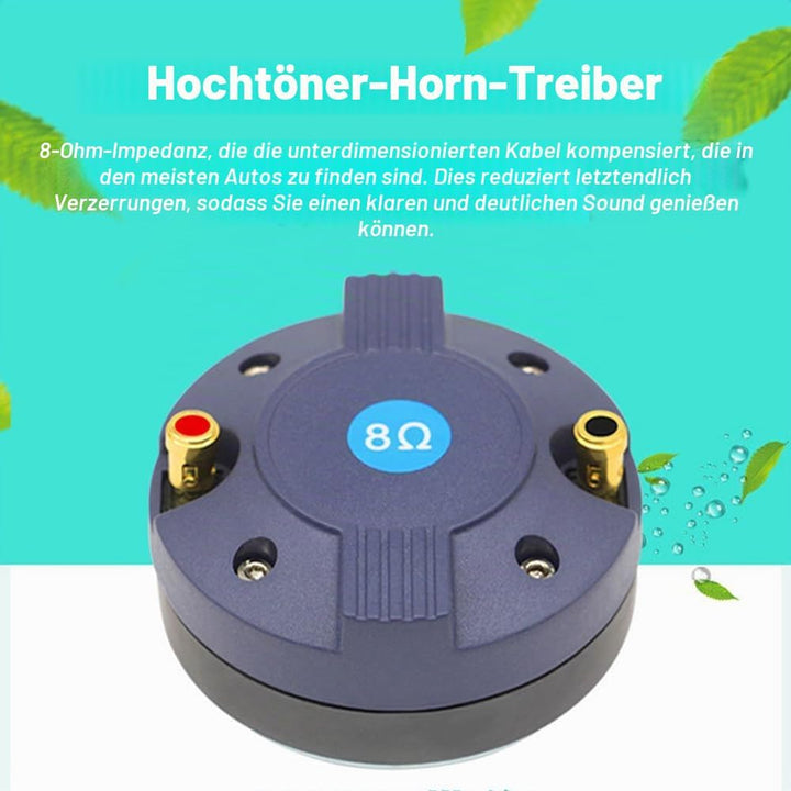 Yctze 200W Tweeter Treble -Kompressionstreiber mit Premium -Magnetmetallkonstruktion für das Zubehör