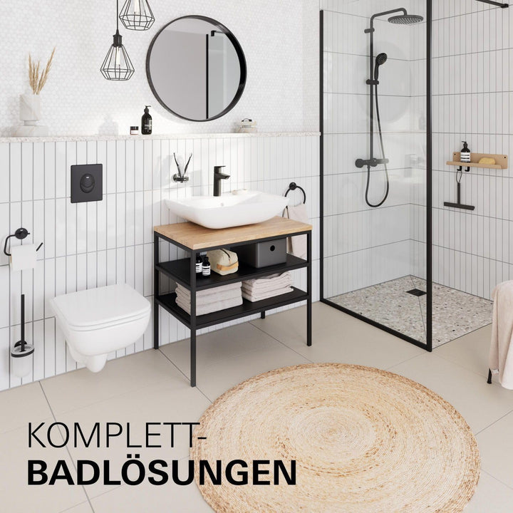 GROHE StartEdge, Waschtischarmatur mit Bidet-Duschkopf (WC Dusche für die Toilette im Bad, Handbraus