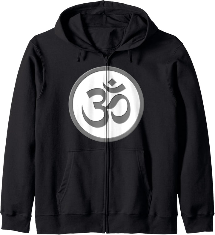 Om Symbol Meditation Gruppe Meditate Class Kapuzenjacke