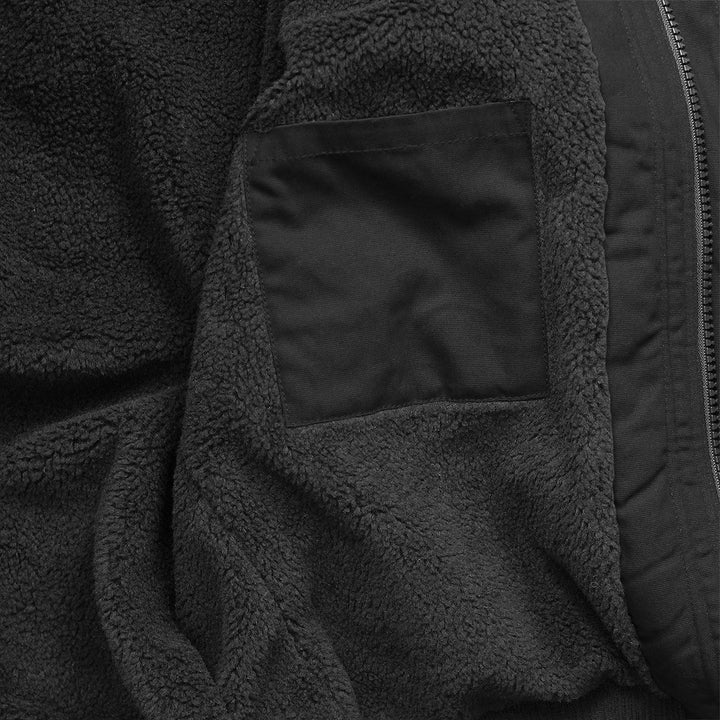 Brandit Winterjacke Grizzly mit Futter Hooded Parka S Schwarz, S Schwarz