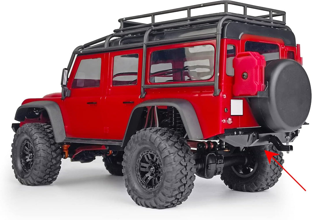 Metall Heckstossstange RC Stossstange für 1/18 TRX-4M TRX4M Bronco Defender RC Crawler Auto Upgrade