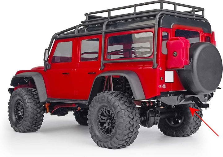 Metall Heckstossstange RC Stossstange für 1/18 TRX-4M TRX4M Bronco Defender RC Crawler Auto Upgrade