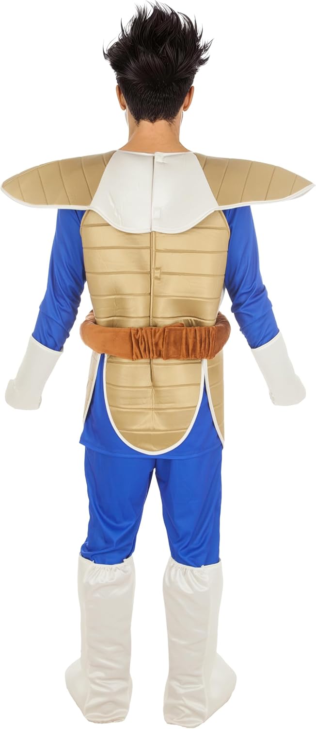 Generique - Dragon Ball Vegeta-Herrenkostüm Lizenz-Verkleidung bunt - S, S