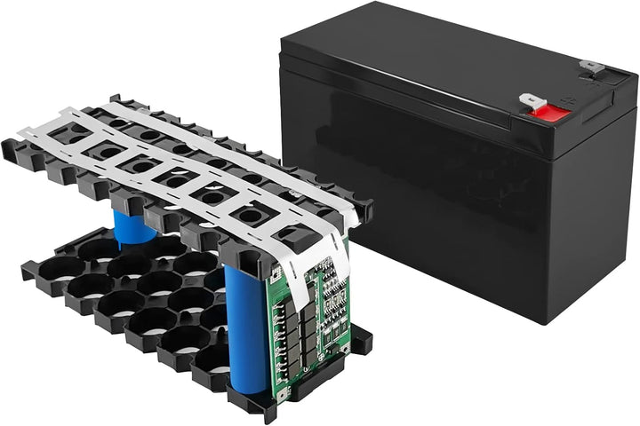 Li-Ion-Akku Aufbewahrungsbox 3x7 18650 Halter für ununterbrochene Stromversorgung USV DIY Batterie S