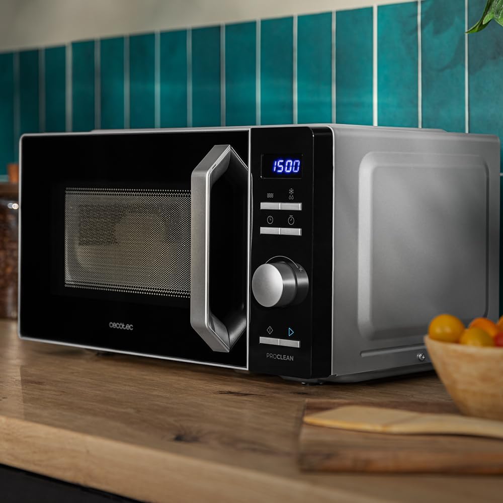 Cecotec Inverter-Mikrowelle - 19 l Kapazität - Auftauen, Erhitzen und Kochen - Proclean 5010 Inverte