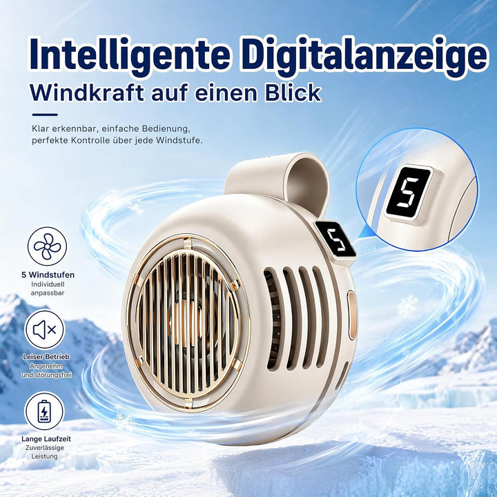 xinrongda Small Clip Ventilator, 2026 Neu Mini Ventilator Mit Clip | Portable Silent Mini Bladeless