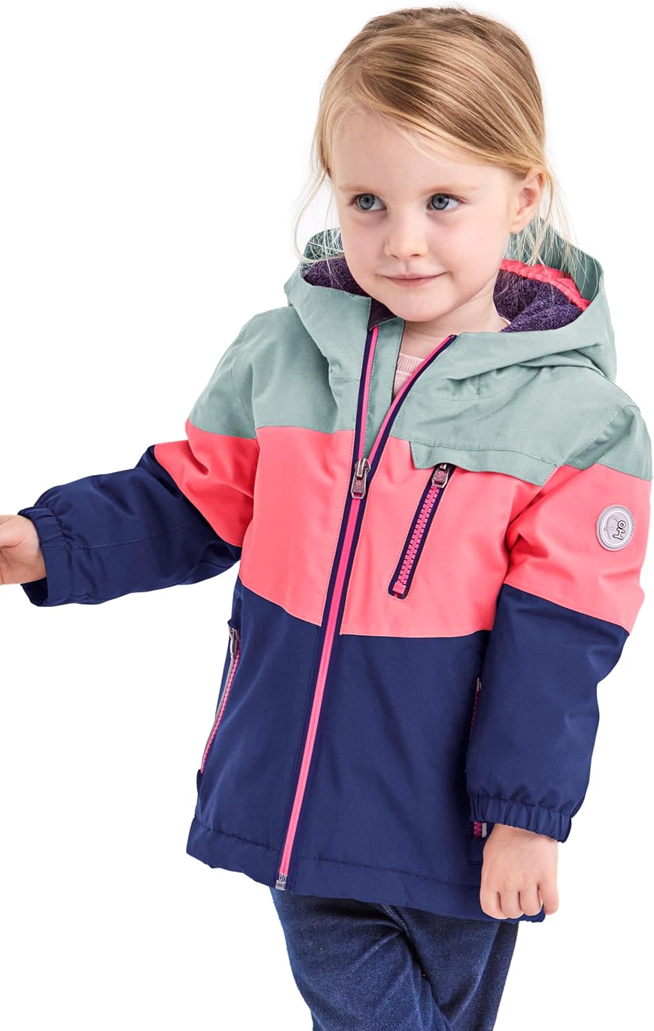 Killtec Unisex Fisw 3 Mns Ski Jckt Skijacke/Funktionsjacke mit Kapuze und Schneefang 74-80 dunkel wa