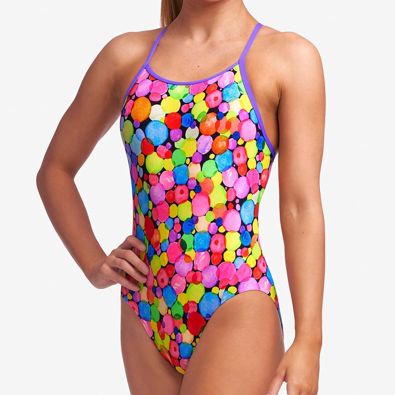Funkita Badeanzug Mädchen Bubble Tea 176 Bunt