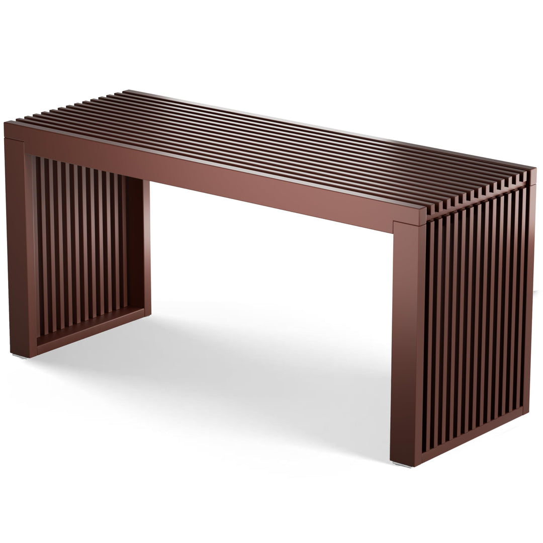 Bambus Sitzbank Flur - Sitzbank Esszimmer - Holzbank Flur - Esszimmerbank | BAM BOO BOX Garderobenba