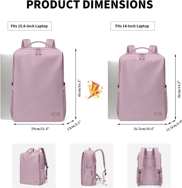 Stilvoller Laptop Rucksack für Damen von Fluggesellschaften zugelassen, Perfekt für die Arbeit das C