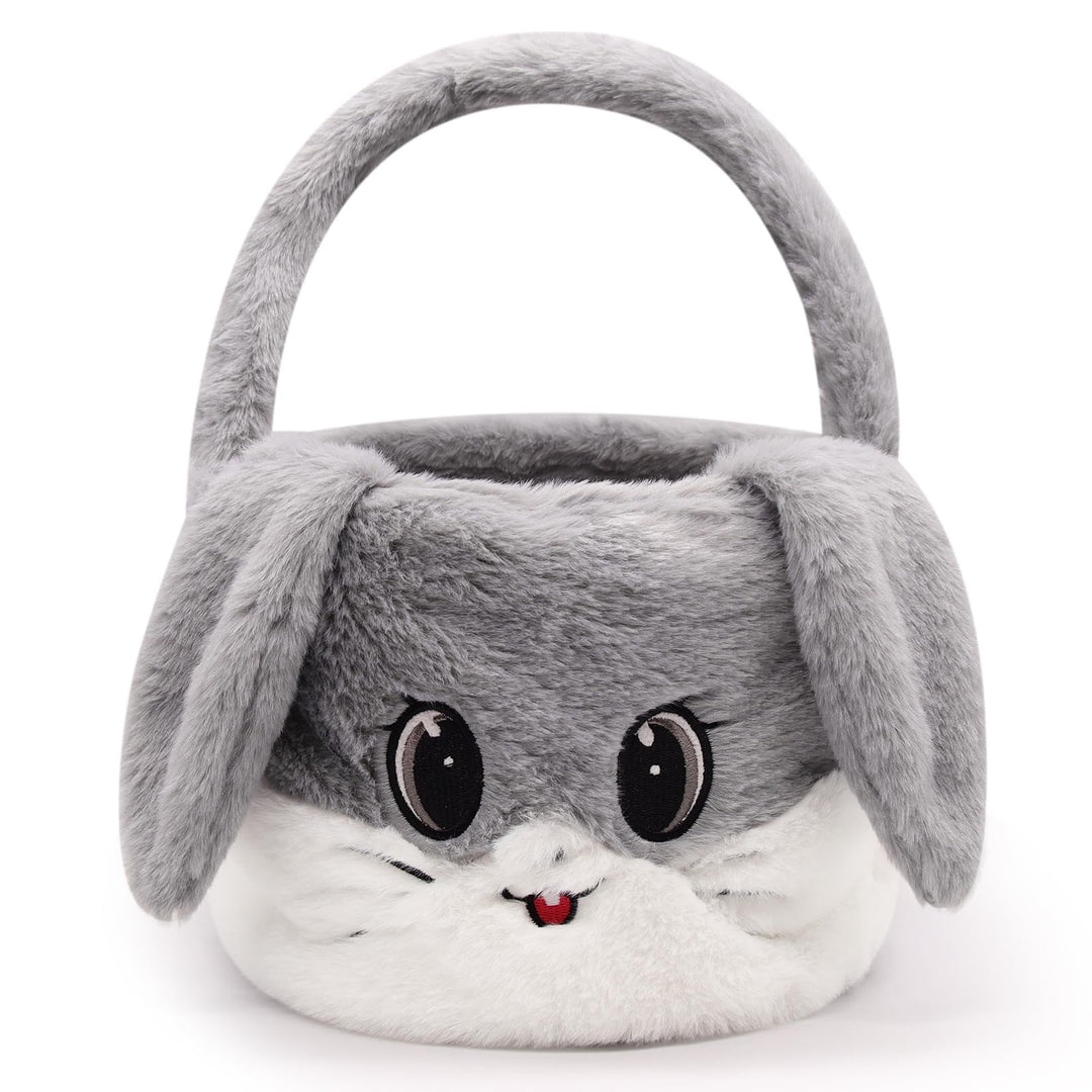 Osterhase Körbe Ostereiersuche Hase Korb für Kinder, Osterhase tote Süssigkeiten Taschen Plüschtasch