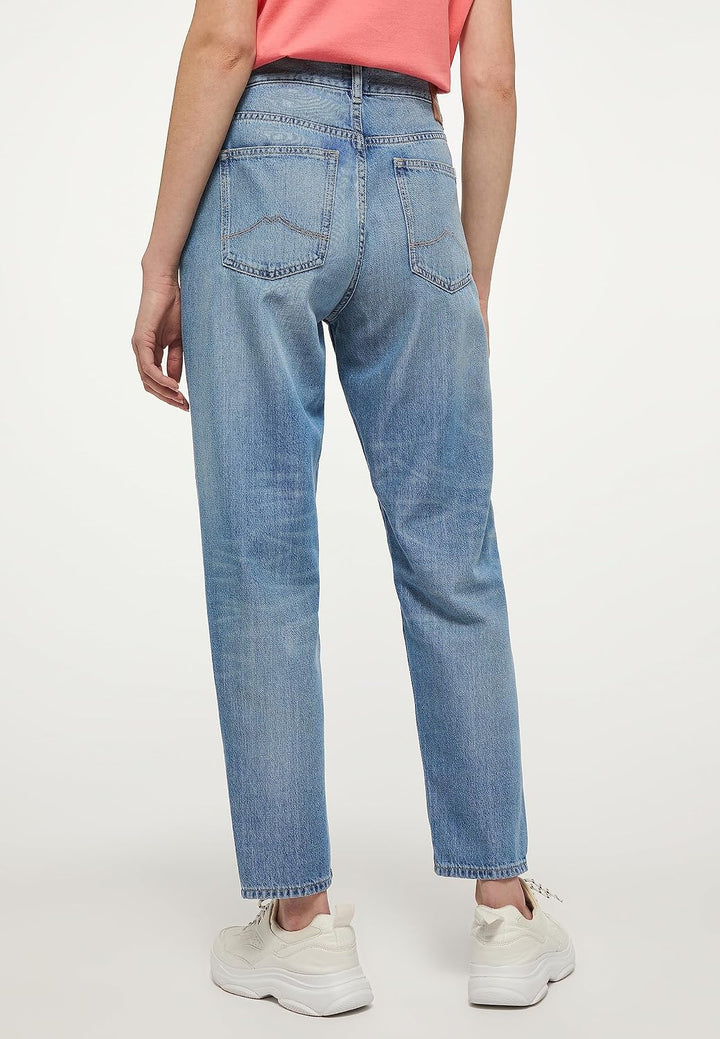 MUSTANG Damen Jeans Hose Style Brooks Relaxed Slim 30W / 30L Mittelblau 412, 30W / 30L Mittelblau 41
