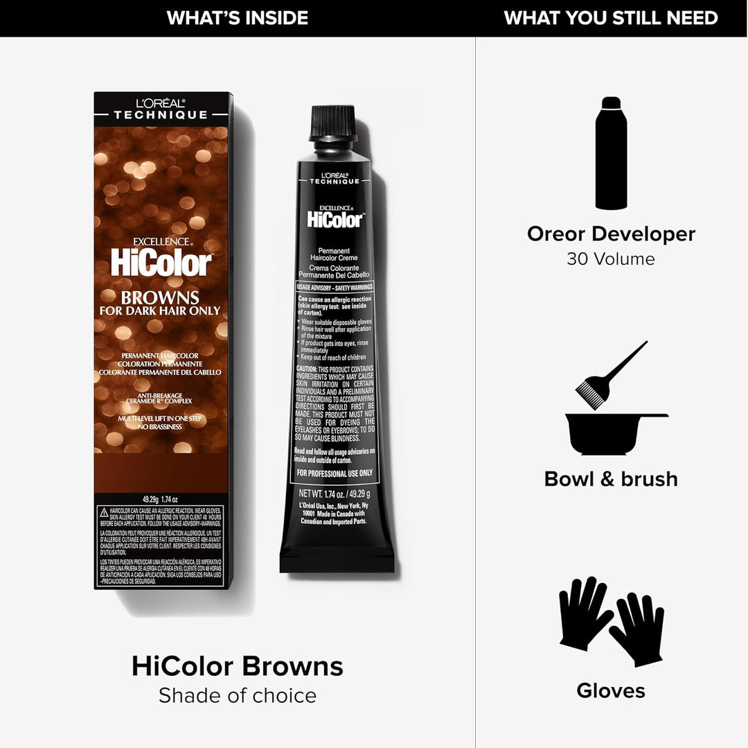 L'Oreal Excellence HiColor HiLights Haarfarbe, 35 ml, Magenta
