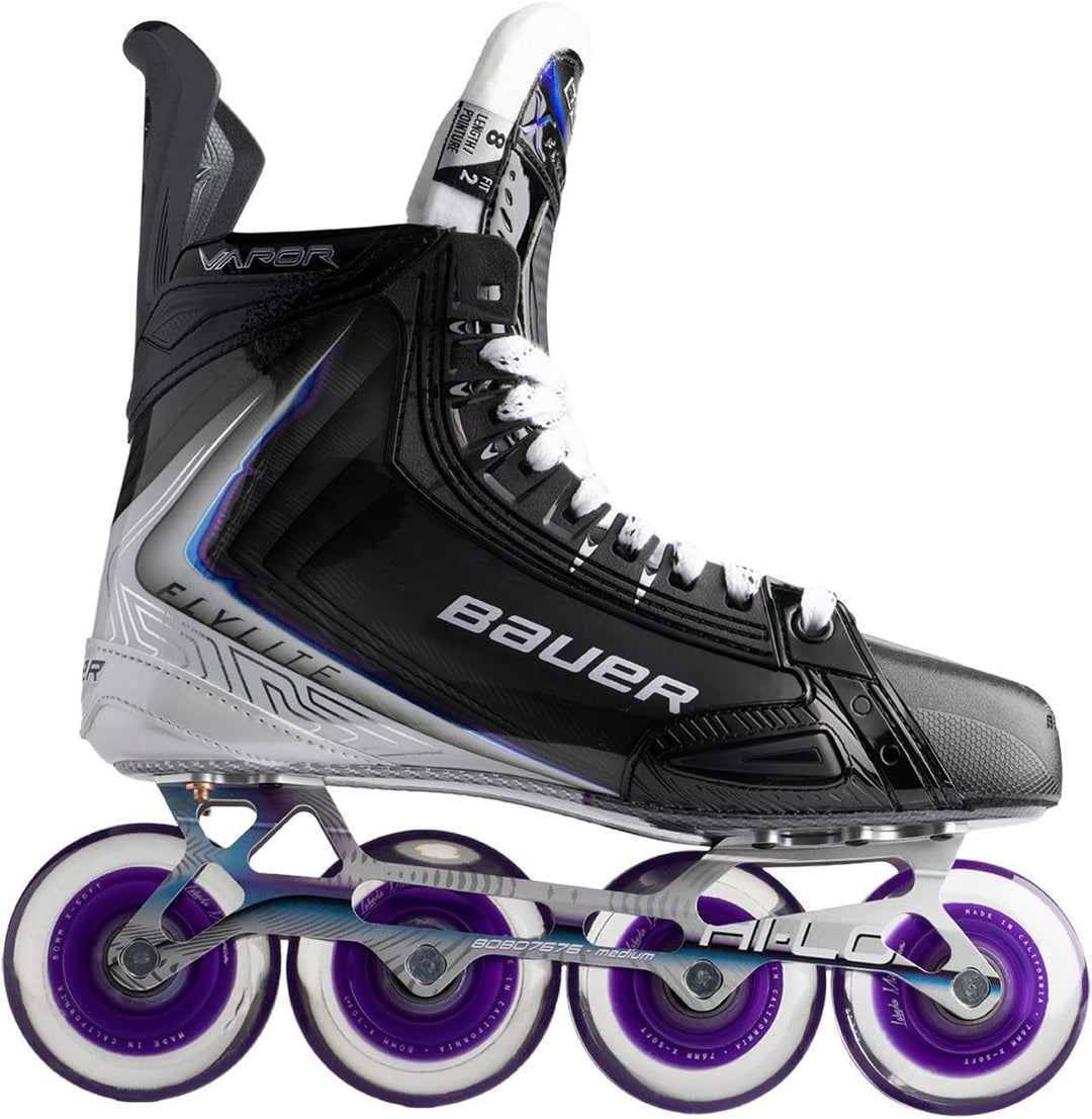 Bauer Vapor FLYLITE Senior Rollhockey Inline Schlittschuhe Fit 2 Schuhweite 9.5 = EU 45, Fit 2 Schuh