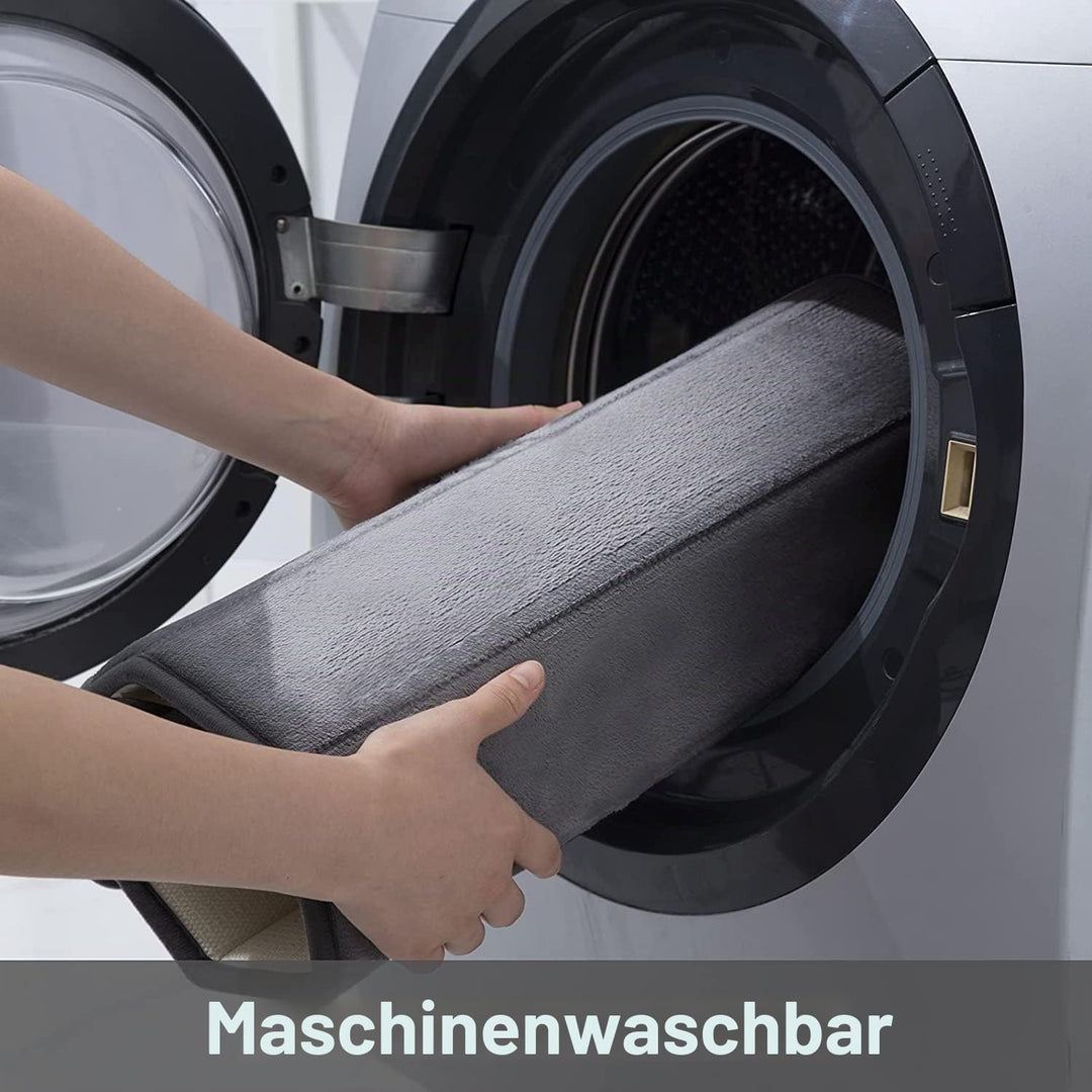 Homaxy Memory Foam Badezimmer Badeteppiche Saugfähige Rutschfester Badvorleger Waschbar Badematte -