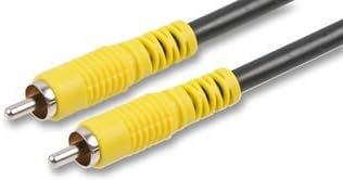 kenable Cinch Stecker Digital Koaxialkabel SPDIF Audio oder Composite Video Kabel 30 m [30 Meter/30m