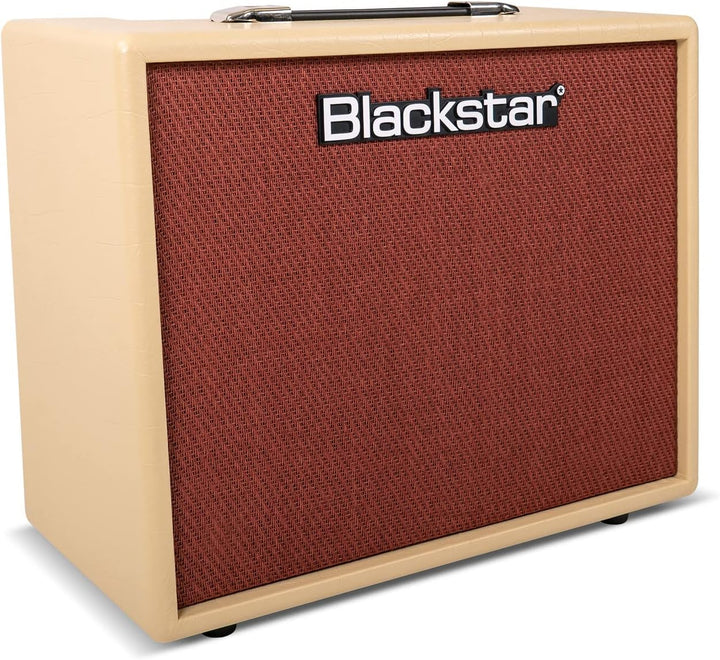Blackstar Debut 50R Cream Oxblood 50 Watt E-Gitarrenverstärker mit Reverb