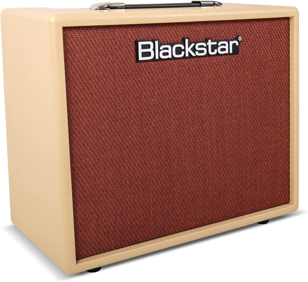 Blackstar Debut 50R Cream Oxblood 50 Watt E-Gitarrenverstärker mit Reverb