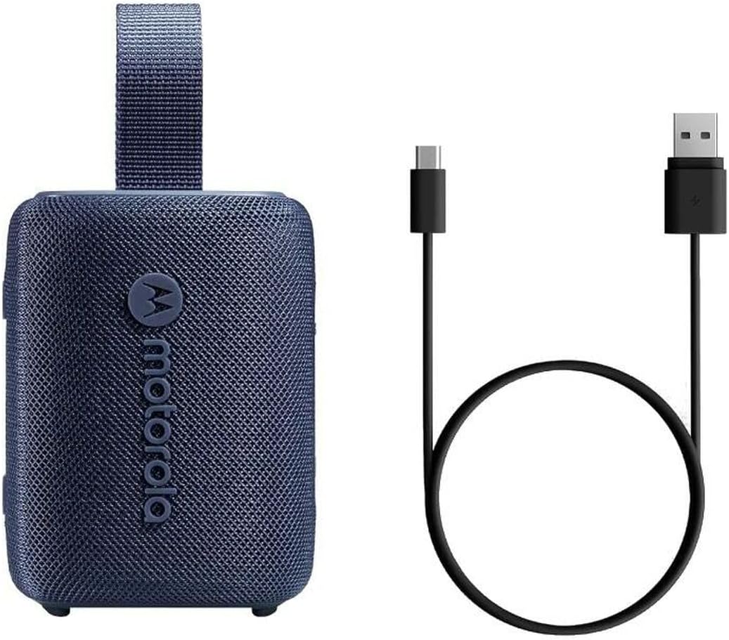 Motorola Sound – ROKR 300 Bluetooth 5.3-Lautsprecher – tragbarer kabelloser 7-W-Lautsprecher – IP67-