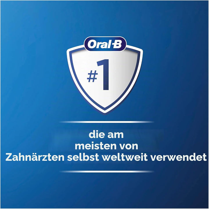 Oral-B Pro Elektrische Zahnbürste, wiederaufladbar, 80301360, Blau, Norme, Wiederaufladbare Zahnbürs