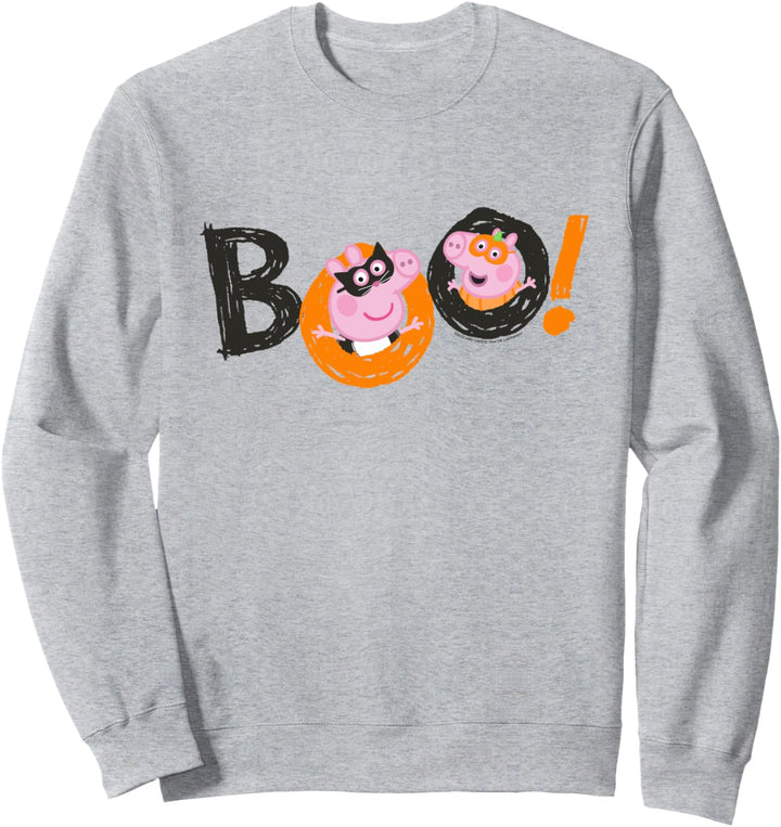 Peppa Wutz And George Halloween Boo! Sweatshirt