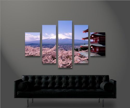 islandburner Bild Bilder auf Leinwand Fujiyama MF XXL Poster Leinwandbild Wandbild Art up Your Life