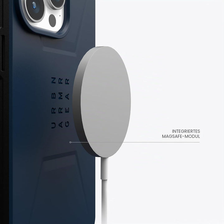 URBAN ARMOR GEAR Civilian Case kompatibel mit Apple iPhone 15 Pro Max Hülle [Wireless Charging/Magne