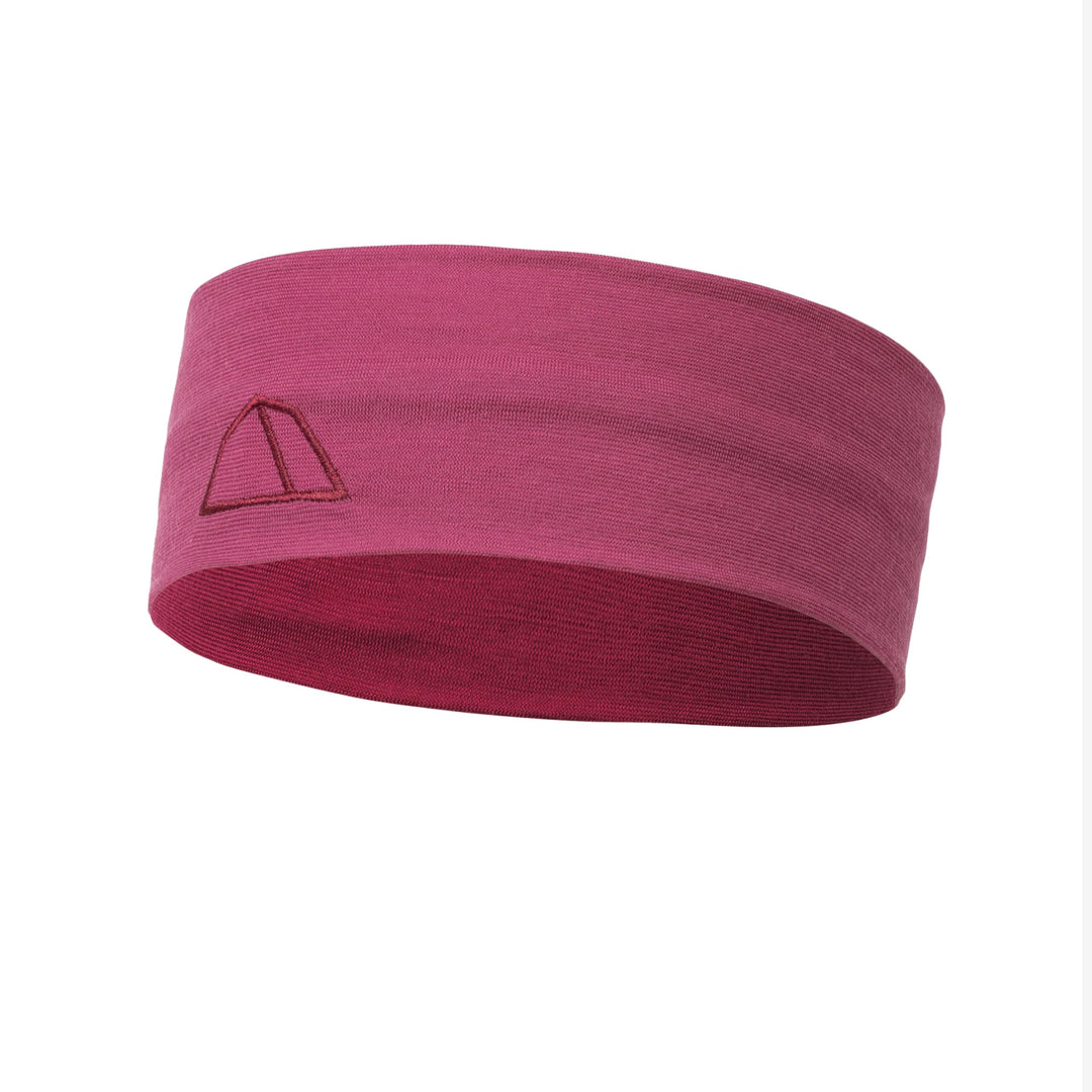 TOM FYFE Merino Stirnband Unisex Brombeere | 100% Merinowolle | Made in Europe, Brombeere