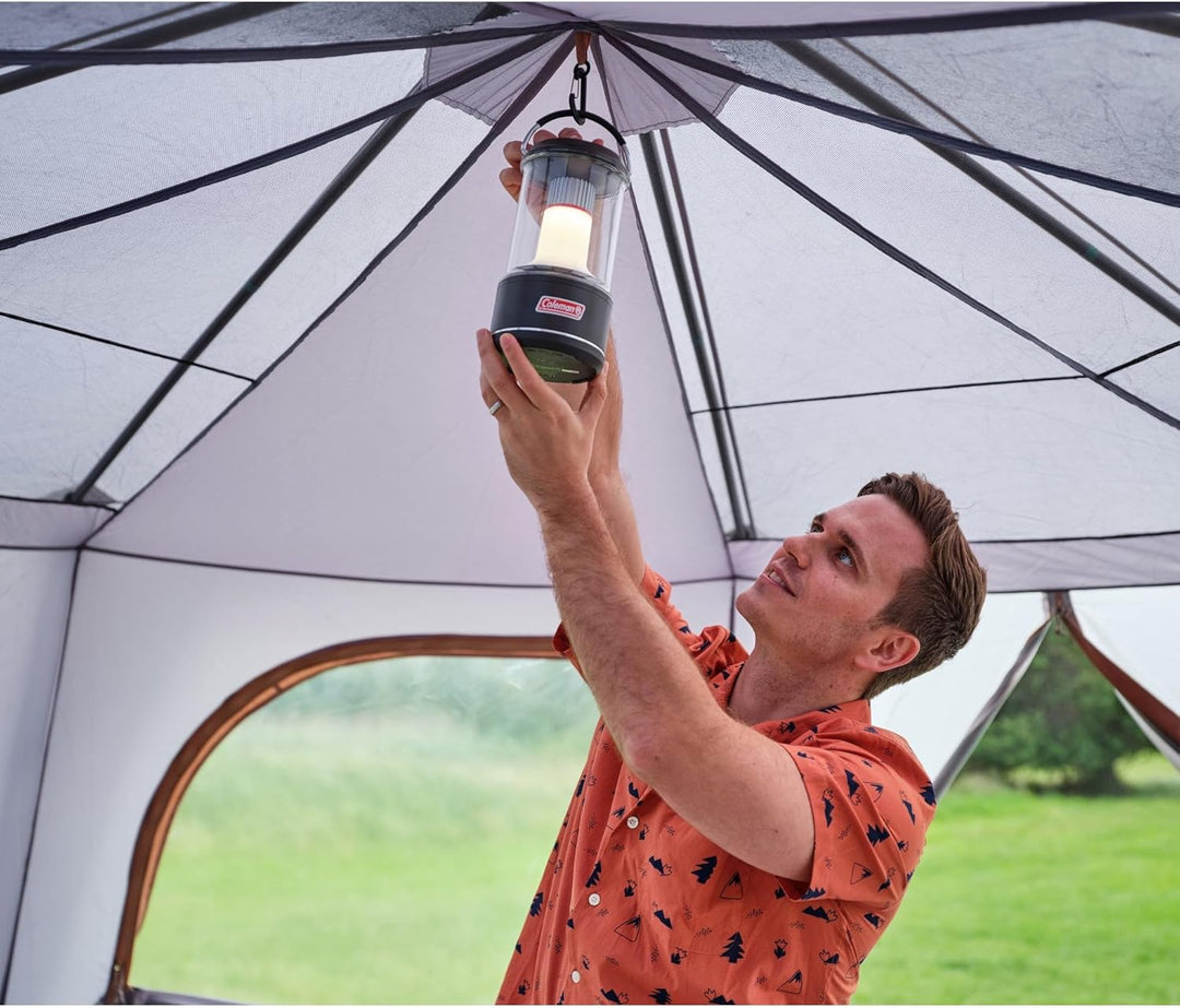 Coleman 2176828 Octagon Zelt mit grossen Fenstern, mit 360° Rundumblick