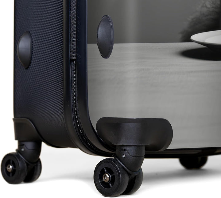 NoBoringSuitcases.com® Koffer XL Gross 77x51.5x28 cm Reisekoffer mit 4 Rollen Leicht Trolley Hartsch