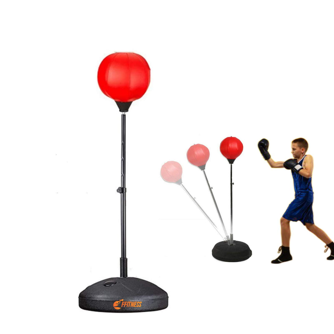 FFitness Punchingball für Kinder mit abnehmbarem Boden und Verstellbarer Stange | Boxsack für Traini