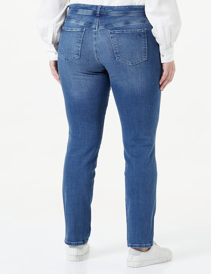 TRIANGLE Damen Jeans-Hose 44W / 30L Dunkelblau, 44W / 30L Dunkelblau