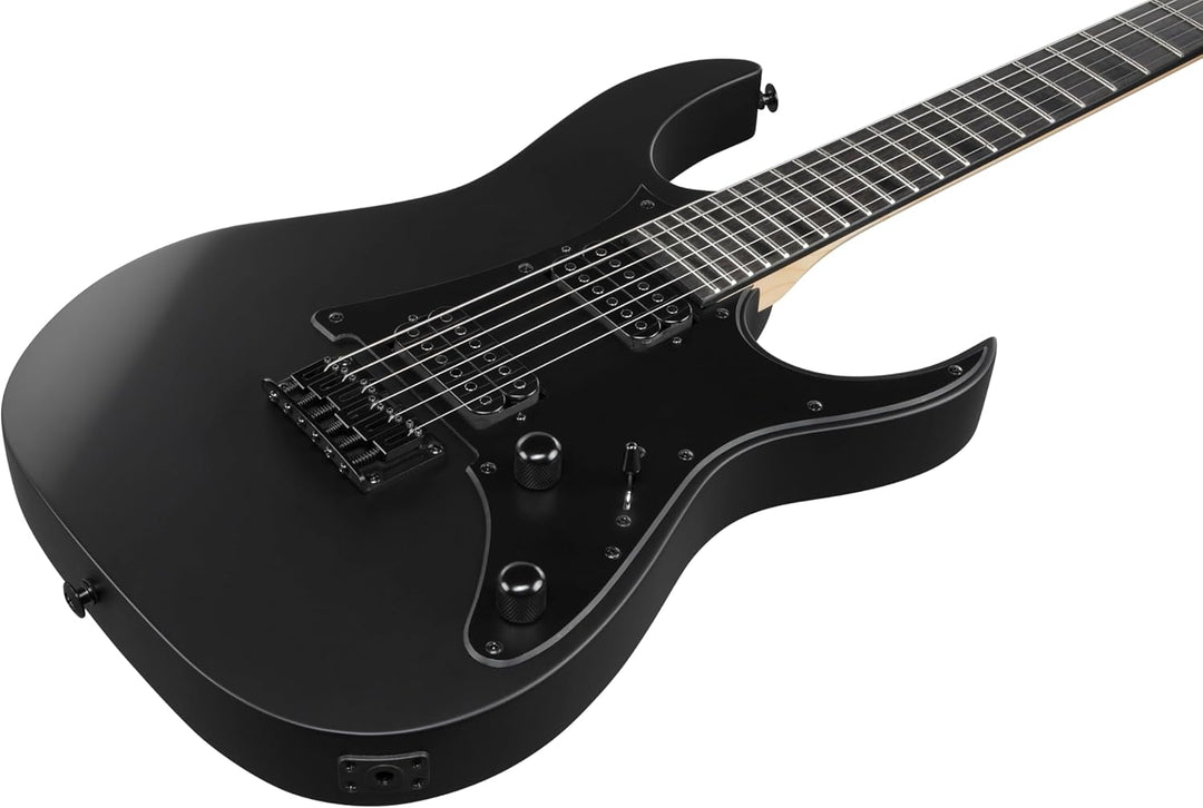 Ibanez GRGR131EX-BKF GIO Stealth Series Electric Guitar - Black Flat
