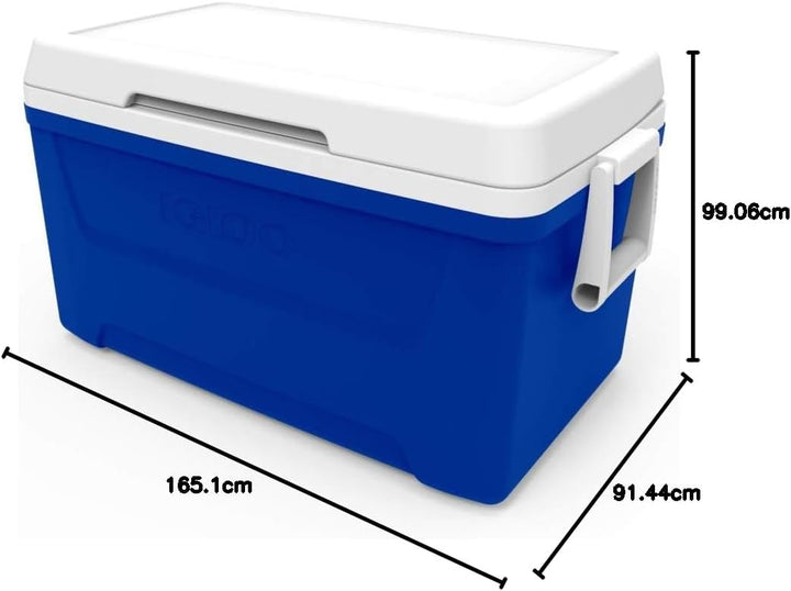 IGLOO Outdoor Laguna 48 Kühlbox 45 Liter Blau, 45 Liter Blau