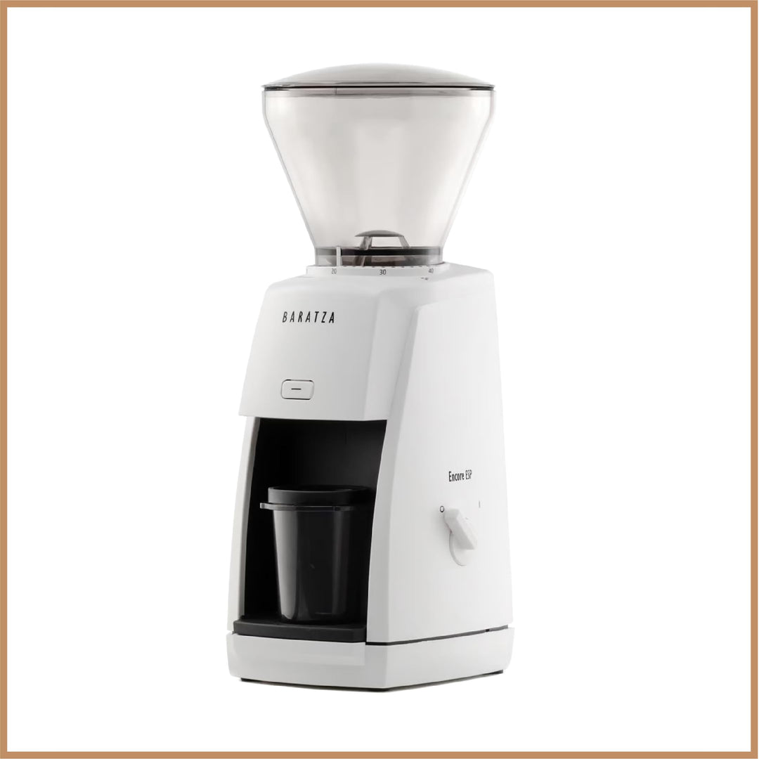 Baratza - Encore ESP 230V Kaffeemühle - Elektrische Kaffeemühle mit Mahlwerk, Weiss, Weiss
