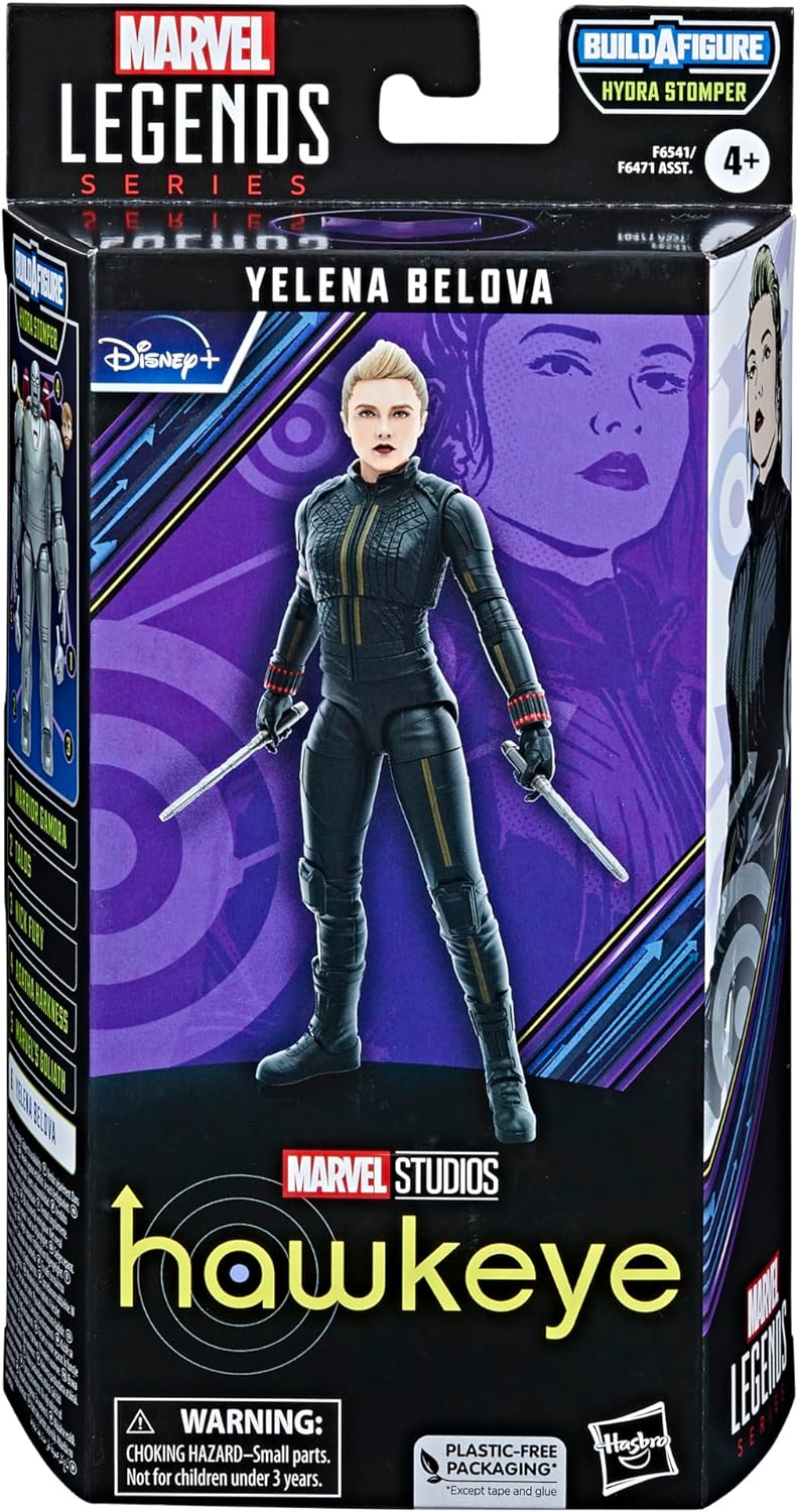 Hasbro Marvel Legends Series Yelena Belova, 15 cm grosse Hawkeye Action-Figur aus der Marvel Legends