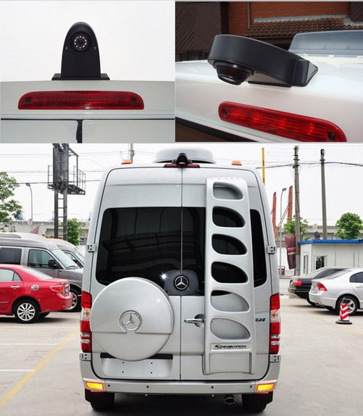 Rückfahrsystem mit Rückfahrkamera im 3.Bremslicht passend für Transporter Mercedes Sprinter Viano Vi