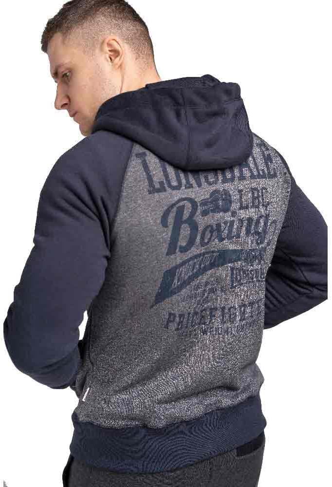 Lonsdale Herren Slough Kapuzensweatjacke XXL Navy, XXL Navy